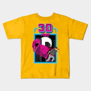 3D Fury Kids T-Shirt